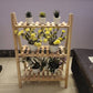 WOODEN DECORATION STAND